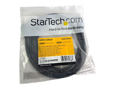 Startech HDMI Cable 1.8m/6ft HDMI Male to HDMI Male *New/Sealed*