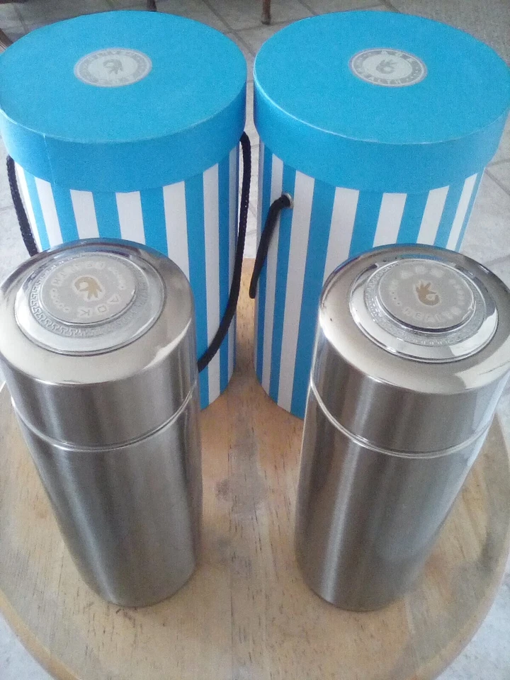 2 Alcalinizadores de água portáteis autênticos todos de aço AlkaPod com estojo de transporte - Imagem 2 de 2