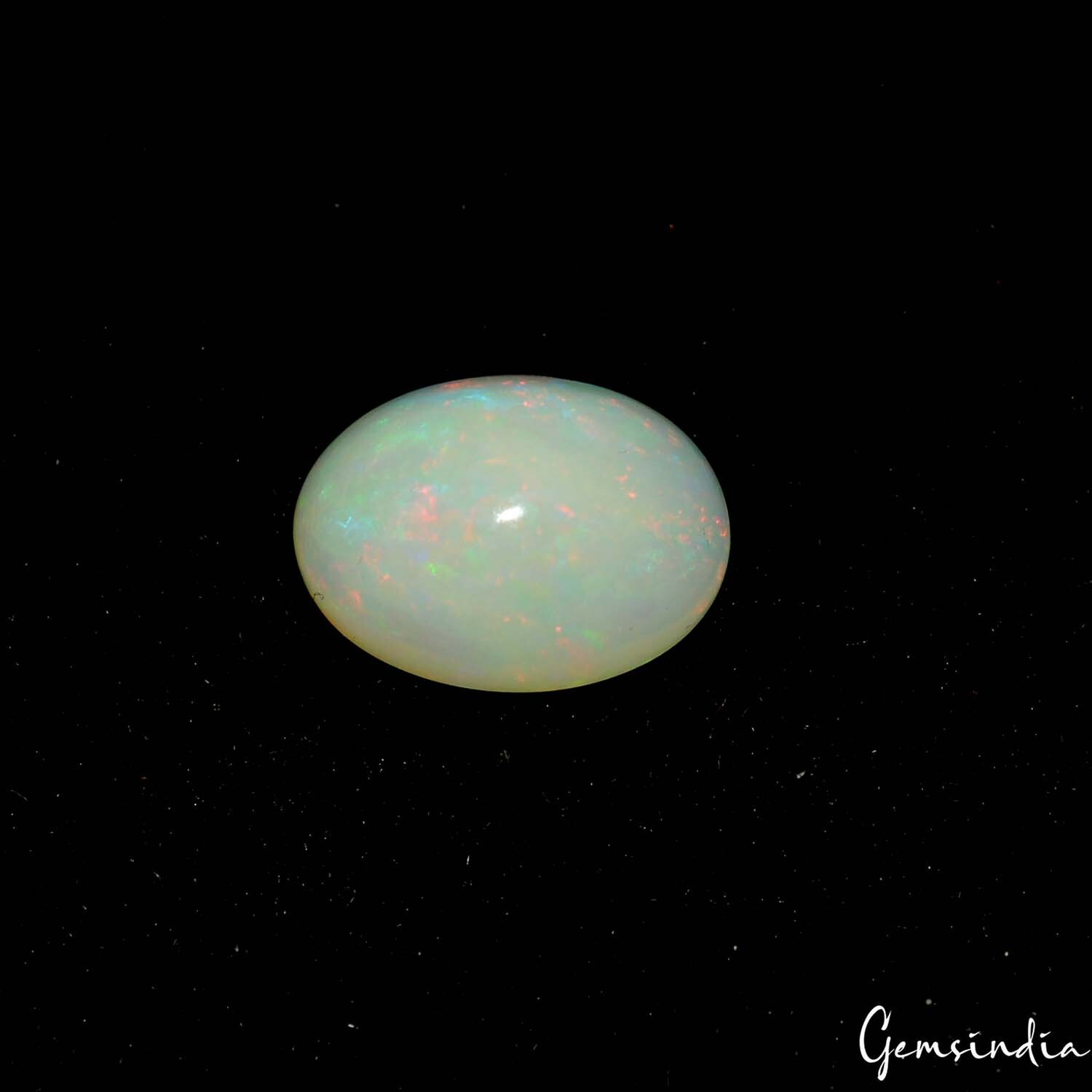Certified 2.30 Cts Natural Multi Shine Ethiopian Opal Oval Cut Rare Gem For Ring image 7