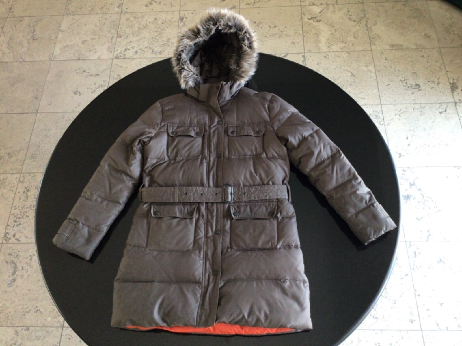 BARBOUR STORM DOWN JACKET OLIVE W 