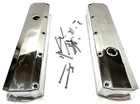 Oldsmobile 350 403 425 455 V8 Tall Fabricated Valve Covers w/ Breather Holes New (For: Oldsmobile)
