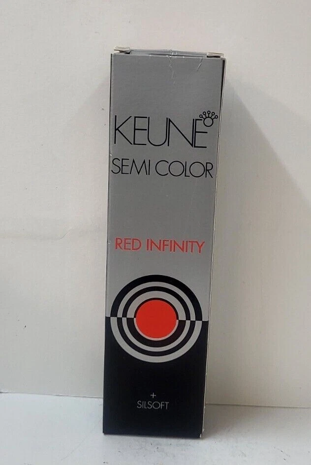 KEUNE SEMI COLOR RED INFINITY ~ EXPIRED With Silk Proteins ~ 2.1 fl. oz. Tube - Image 2 of 3