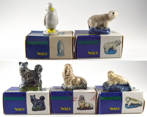 WADE WHIMSIES SET 12, 1980 COMPLETE SET ALL 5 BOXED
