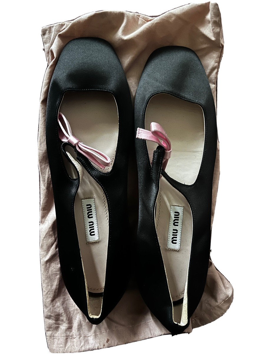 フラットシューズ MiuMiu Sabot ballet flats Ballet Pumps Are Back In Fashion And Miu Miu's Cult Styles