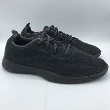 Allbirds Wool Runners WR Black Running Shoes Womens Size 10 Triple Black Merino