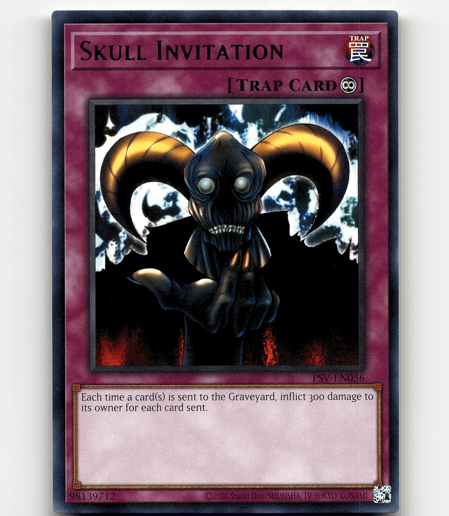Yugioh - Skull Invitation - Pharaoh's Servant 25th Anniv.
