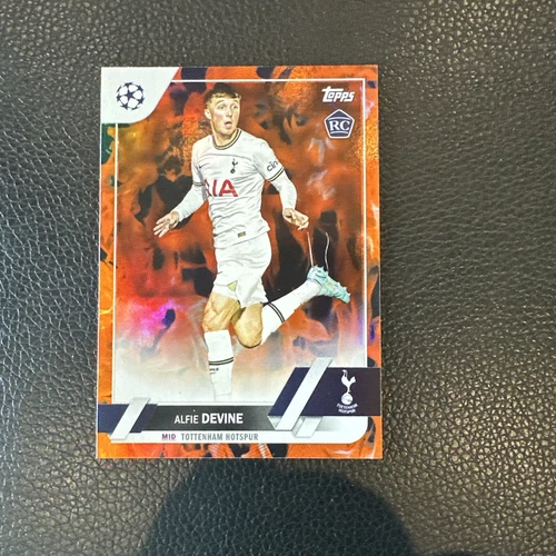 2022-23 Topps UEFA Club Competitions - Inferno Foil #129 Alfie Devine (RC)