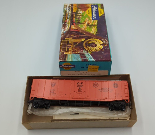 Athearn 1362 HO ART Refrigerador Americano 50' Enchufe Puerta Caja Coche Kit con Kadees | Condition: Used