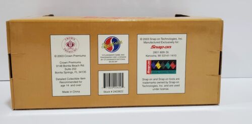 Crown Premium SNAP ON 1937 STUDEBAKER PICKUP TRUCK W/ LOAD 1/24 Diecast NIB - Picture 6 of 6
