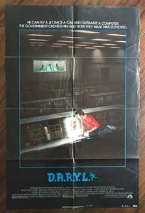 D A R Y L 1985 Cult Sci Fi Robot Kid Secret Military Weapon Orig Movie Poster Ebay