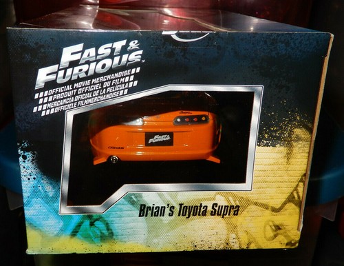 JADA 1:18 FAST & FURIOUS BRIAN'S TOYOTA SUPRA DIE-CAST ORANGE 1ST RELEASE - Picture 5 of 6