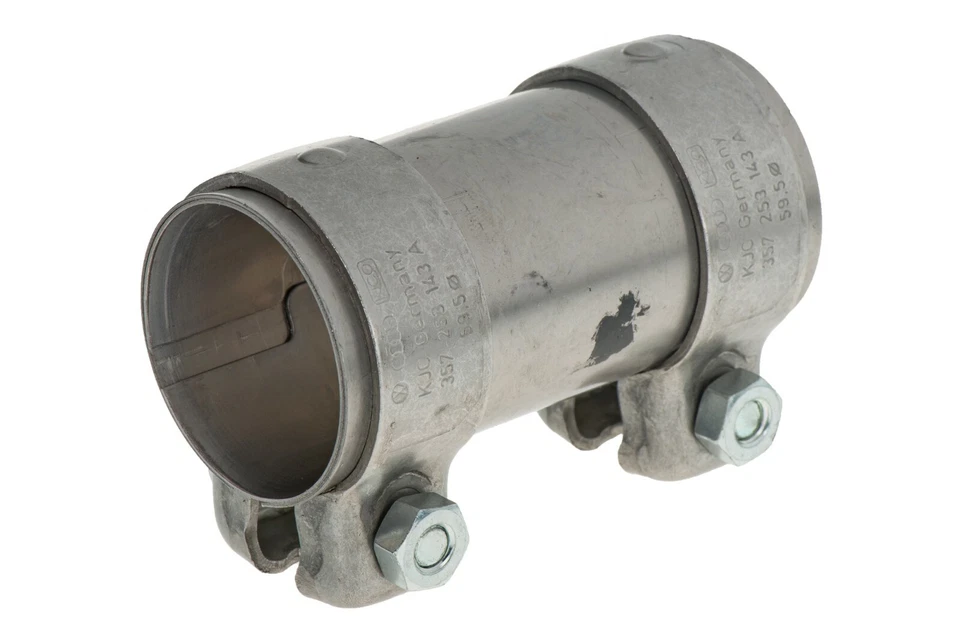 Abrazadera de escape OEM NUEVA VW Volkswagen 55MM 357253141A 357-253-141-A GENUINA Foto 2 de 3