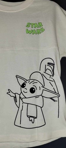 Star Wars Mandalorian Grogu Din Djarin CHOOSE YOUR PATH Spirit Trikot Jugend XL - Bild 2 von 7