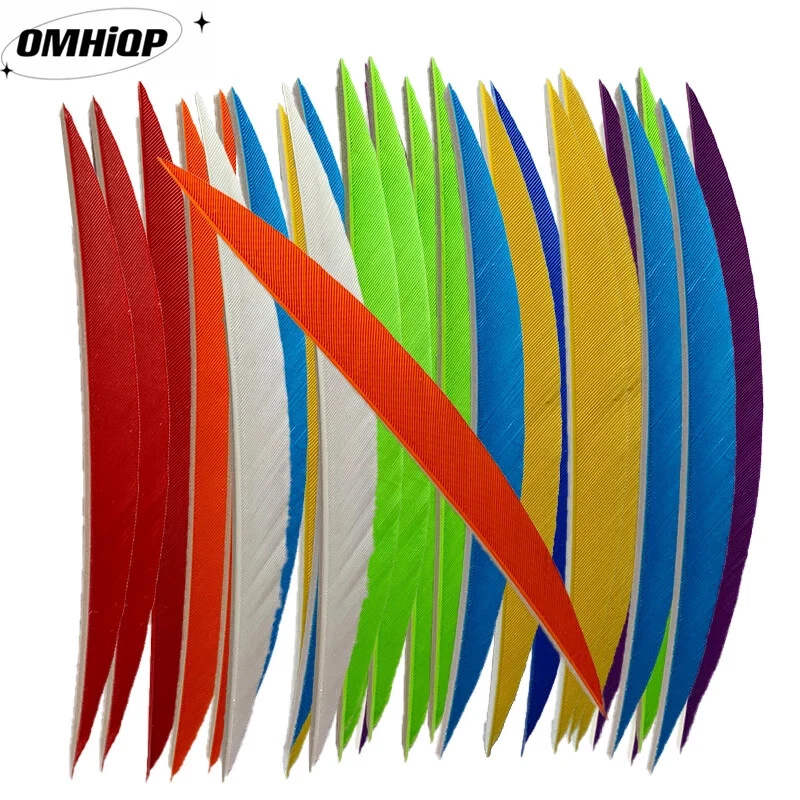 105 PLUMES TRUEFLIGHT 5 AILE GAUCHE BRUNE FLÈCHE FLETCH