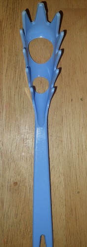 Tailor Made Spaghetti Pasta Fork Blue 11" Nylon Fork Server Spoon Measuring Used - Picture 3 of 9