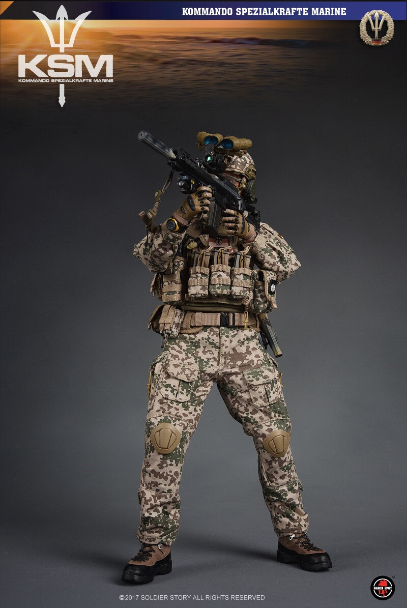 ミリタリー soldier story 1/6 KSM Soldier Story KSM VBSS German Naval Special Forces 1/6 Scale