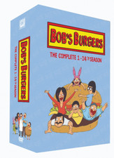 BOB'S BURGERS the Complete Series Seasons 1-14 - DVD 39 Disc Box Set free ship