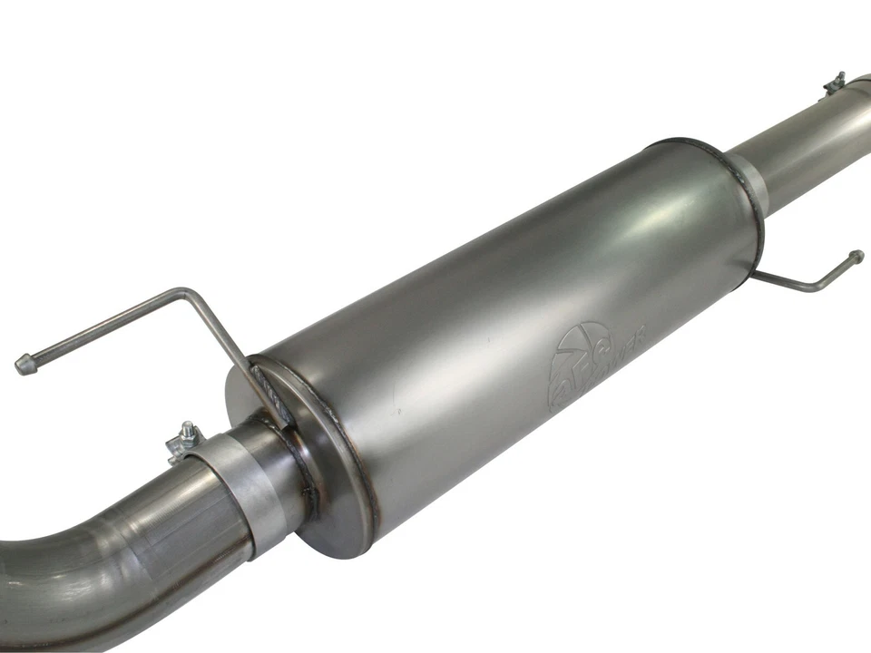 Sistema de escape de acero inoxidable AFE MACH Force-Xp 4" 409 para 11-14 F150 Keeps Cat Foto 3 de 4