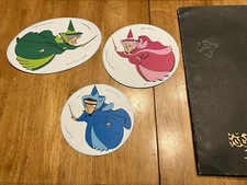 Sleeping Beauty 3 Fairies Flora Fauna Die Cut Paper Scrapbook Embellishment