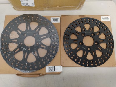 2x Front Rear Brake Rotors for Harley Sportster XL 883 1200 Iron Superlow 14-21