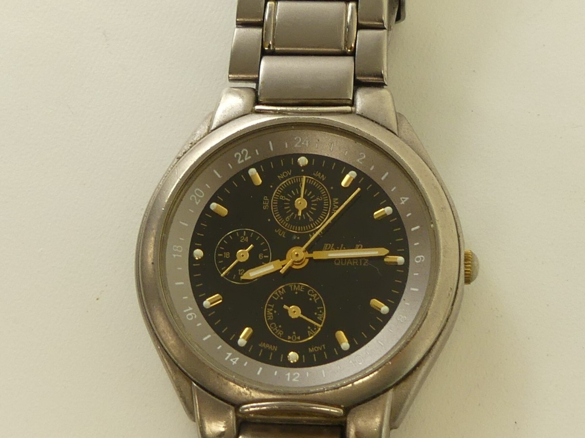 Philip Persio Watch Titanium Philip Persio Digital/Analogue