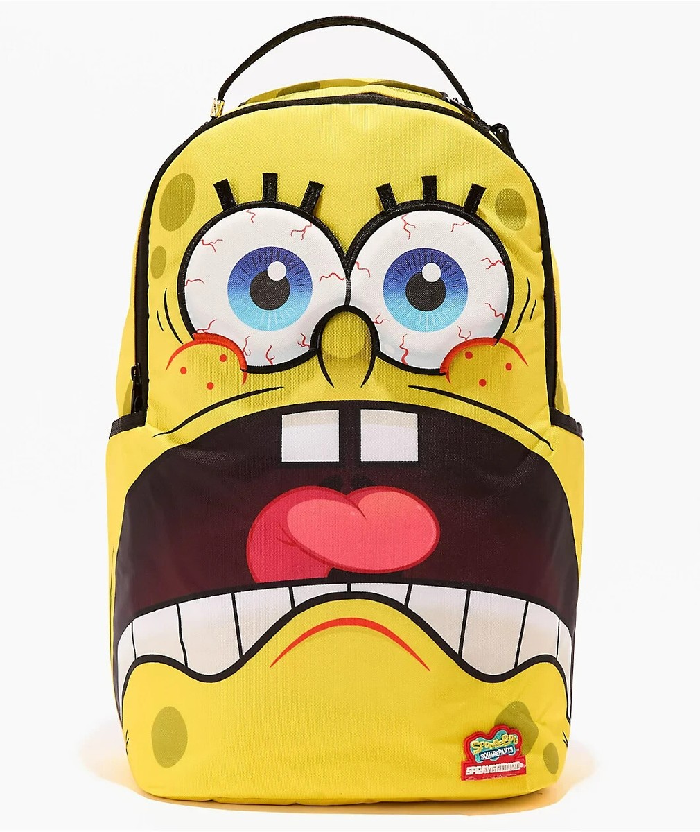 Sprayground x SpongeBob SquarePants Patch Eyes Backpack