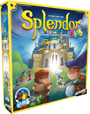 Kids - Splendor Kids - Brettspiel - New Edition - Strategiespiel Fam
