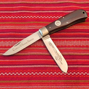 Camillus Safari Series CSS-1 Jumbo Trapper Cape Buffalo 375 H&H FoldingKnife NY