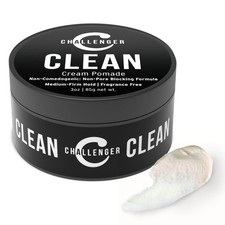 Fragrance Free Cream Pomade Non-Comedogenic Styling Product Unscented Hai...