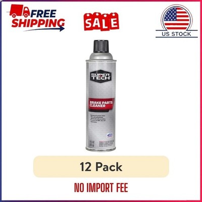 HOT SALE !!! (12 pack) Super Tech Brake Parts Cleaner, 14.5 oz, US STOCK