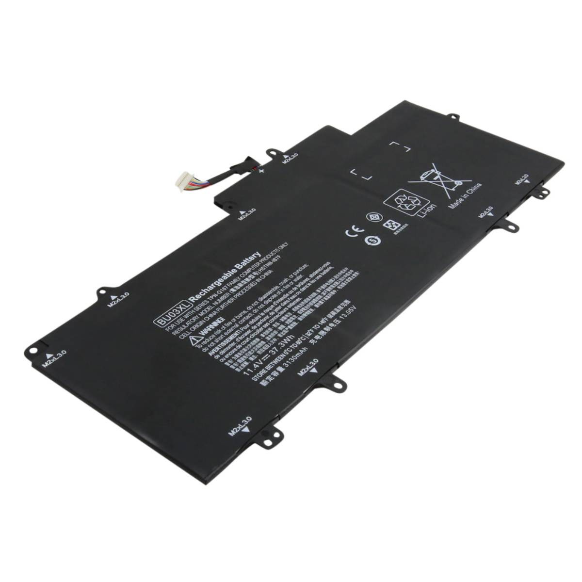 Batterie BU03XL pour PC HP Chromebook 14 G4 Lithium Polymer