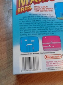 Super Mario Bros 2 Nintendo NES Complete Manual