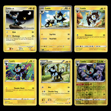 6x Luxio Lot 43 Platinum Arceus Pokemon Cards Collection Set Deck Building TCG