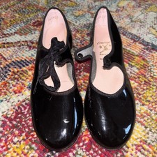Capezio Mary Jane Beginner Tap Shoe Made In USA Size 2.5M
