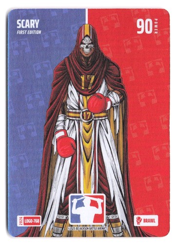 2026 Bo Jackson Battle Arena Terry McLaurin Scary #LOGO-768 Logofoil Brawl SP