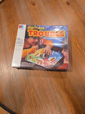 #ad New Sealed VINTAGE Trouble Pop O Matic Game COMPLETE Milton Bradley 1986 Kids $49.99
