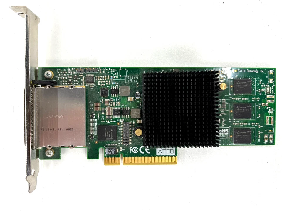 ESAS-R380 ATTO ESAS-R380-000 PCI-Express x8 SATA / SAS RAID Adapter CARD ONLY - Image 4 of 4