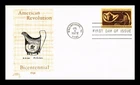 US COVER SILVERSMITH COLONIAL AMERICAN CRAFTSMEN FDC COLONIAL CACHET