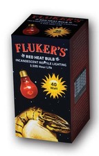Fluker's Repta-Sun Incandescent Reptile Red Light Bulb 100 Watt