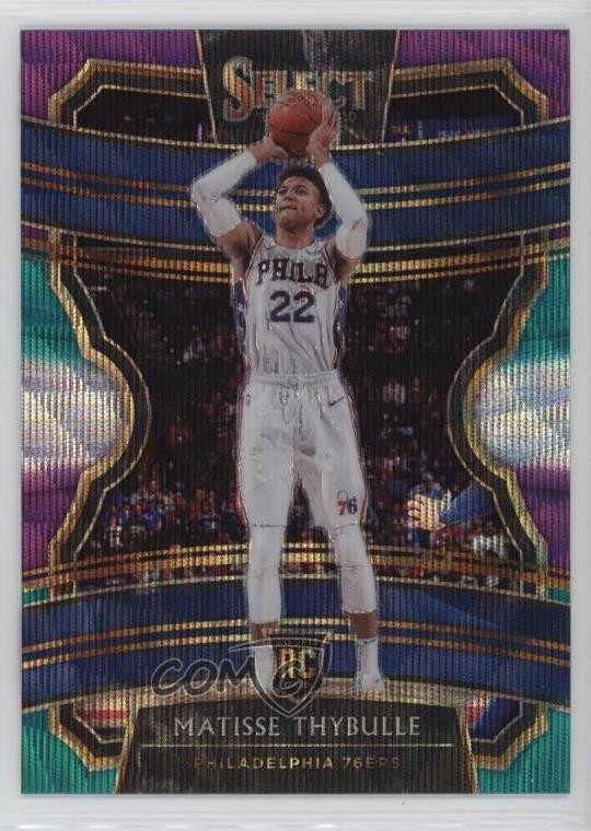 2019-20 Panini Select Concourse Tri-Color Prizm Matisse Thybulle #97 4f5