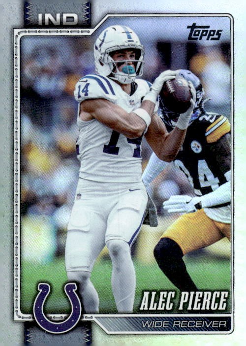 2026 Topps Flagship #87 Alec Pierce Rainbow Foil