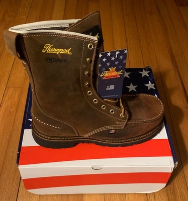 Thorogood American Heritage Men's Moc Toe Boot 804-3898 - Brown