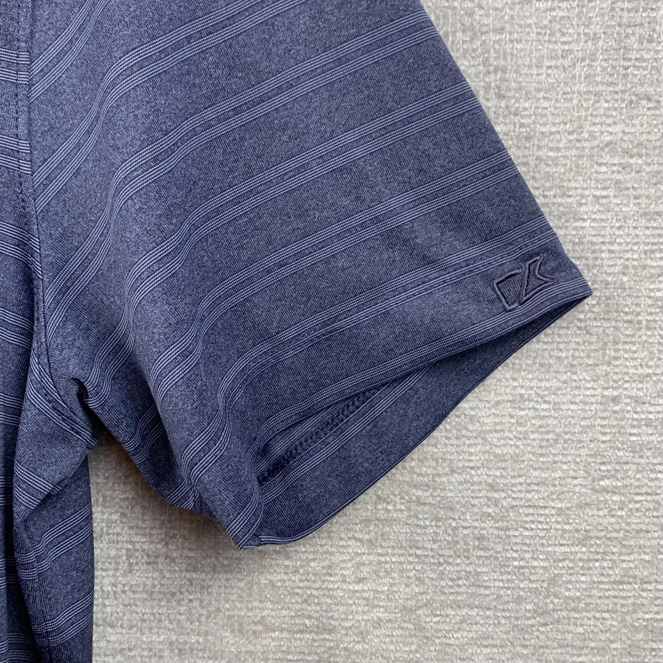 Auburn Tigers Shirt Mens Extra Large Blue NCAA Football Golf Polo Cutter & Buck - Image 4 of 4