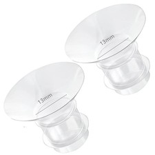 2PCS Flange Insert 13mm Compatible with Medela/Spectra/Willow/TSRETE/Momcozy ...