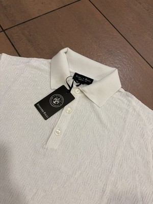 Stefano Ricci Strick T-Shirt Größe - XL/54 - Farbe weiß