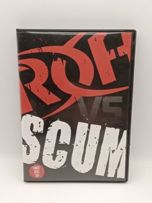 Ring Of Honor ROH vs SCUM 3-disc DVD set Kevin Steen VG FREE SHIPPING