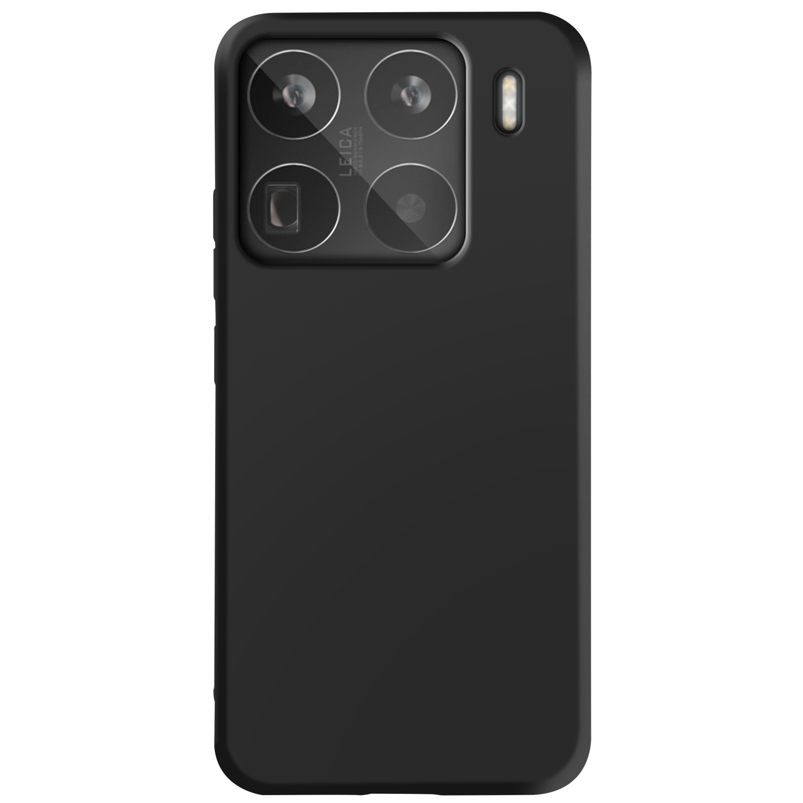 Coque Xiaomi 15 Pro Mayaxess en silicone souple ultra fin noir