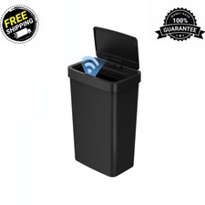 Mainstays 13.2 Gal Touchless Trash Can Automatic Motion Sensor Waste Basket New