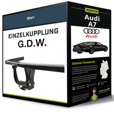 Starre Anhängerkupplung für AUDI A7 02.2018-jetzt Typ C8/ 4KA G.D.W. NEU