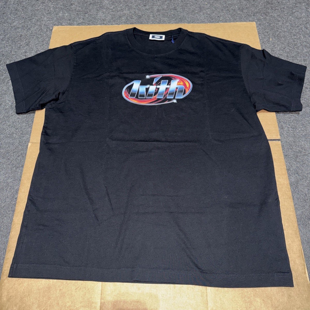 KITH LAVA TEE INSTORE EXCLUSIVE BLACK SIZE XL BRAND NEW | eBay